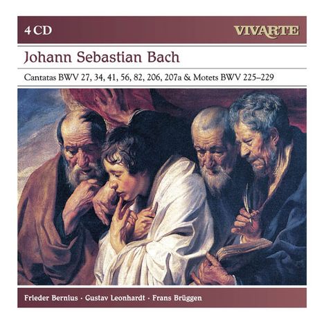 Johann Sebastian Bach (1685-1750): Kantaten BWV 27,34,41,56,82,206,207a, 4 CDs