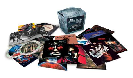 Judas Priest: The Complete Albums Collection (Limited Edition), 19 CDs