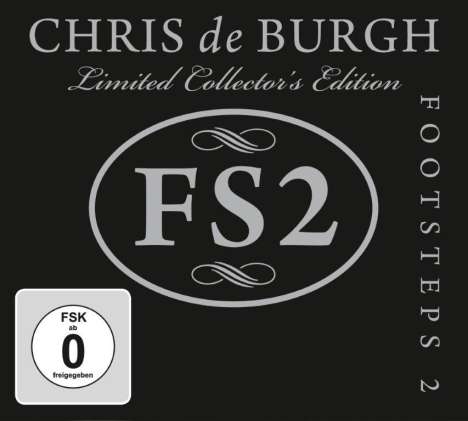 Chris De Burgh: Footsteps 2 (Limited Collector's Edition), 1 CD und 1 DVD