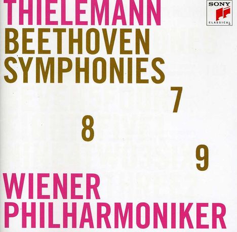 Ludwig van Beethoven (1770-1827): Symphonien Nr.7-9, 2 CDs