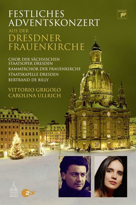 Festliches Adventskonzert aus der Dresdner Frauenkirche, DVD