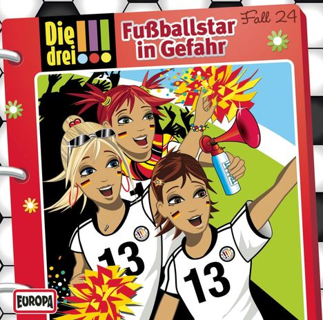 Die drei !!! (Fall 24) Fußballstar in Gefahr, CD