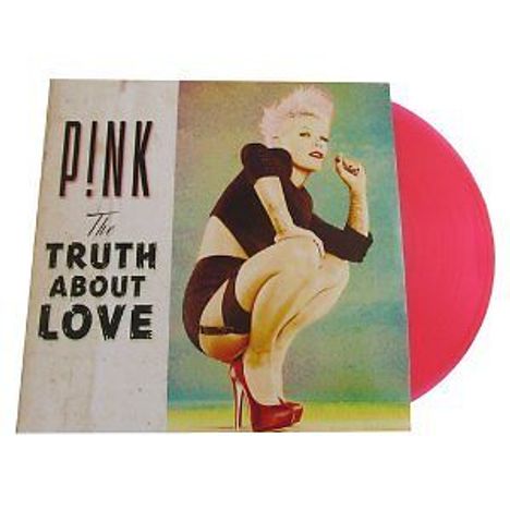 P!nk: The Truth About Love (Limited Edition) (Pink Vinyl), 2 LPs und 1 CD