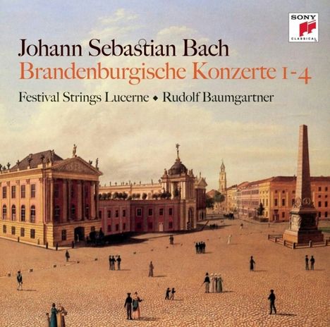 Johann Sebastian Bach (1685-1750): Brandenburgische Konzerte Nr.1-4, CD