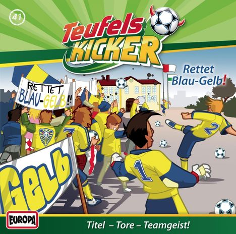 Teufelskicker (Folge 41) - Rettet Blau-Gelb!, CD