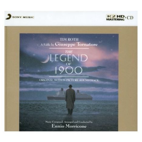 Ennio Morricone (1928-2020): The Legend Of 1900 (K2HD Mastering) (Digibook Hardcover) (Limited Edition), CD