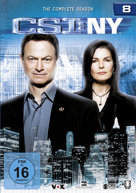 CSI New York Season 8, 6 DVDs