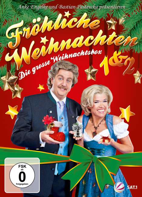 Fröhliche Weihnachten - Die große Weihnachtsbox, 2 DVDs