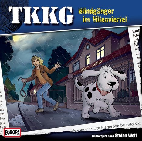 TKKG (Folge 183) Blindgänger im Villenviertel, CD