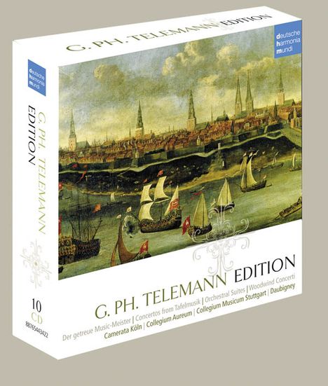 Georg Philipp Telemann (1681-1767): Georg Philipp Telemann Edition (dhm), 10 CDs