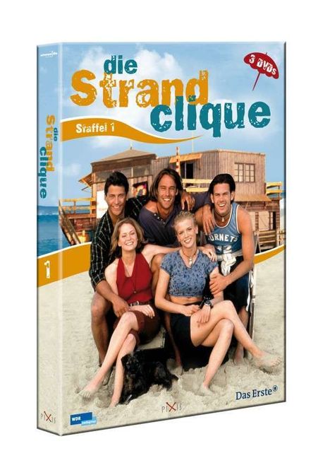Die Strandclique Staffel 1, 3 DVDs