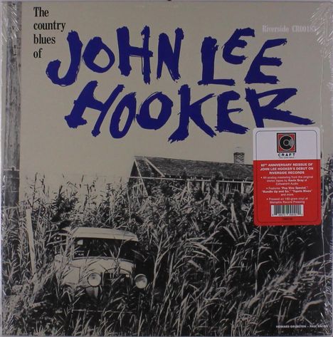 John Lee Hooker: The Country Blues Of John Lee Hooker (60th Anniversary Edition) (Reissue) (180g), LP