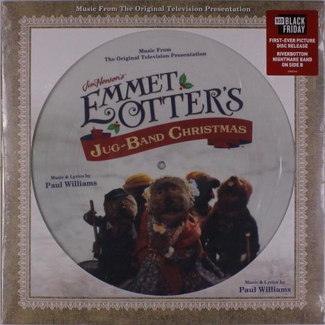Paul Williams: Filmmusik: Jim Henson's Emmet Otter's Jug-Band Christmas (Limited Edition) (Picture Disc), LP