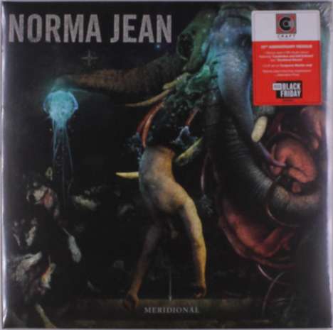 Norma Jean: Meridional (10th Anniversary Reissue) (Turquoise Marble Vinyl), 2 LPs