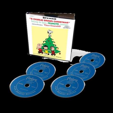 Filmmusik: A Charlie Brown Christmas (Super Deluxe Edition), 4 CDs und 1 Blu-ray Audio
