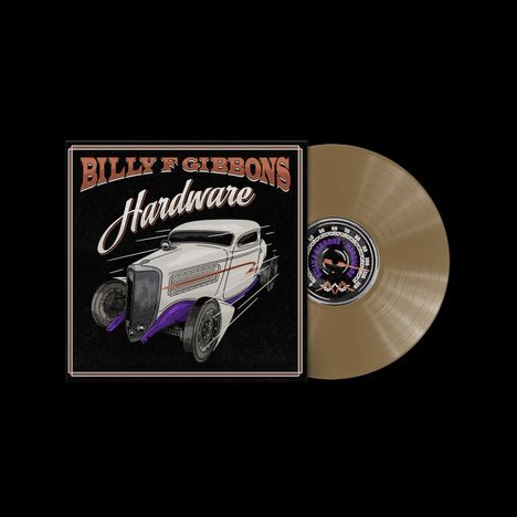 Billy F Gibbons (ZZ Top): Hardware (180g) (Limited Edition) (Gold Marbled Vinyl), LP