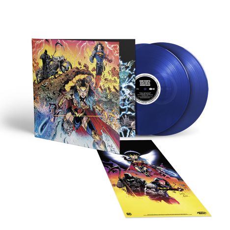 Filmmusik: Dark Nights: Death Metal Soundtrack (Limited Edition) (Transparent Blue Vinyl), 2 LPs