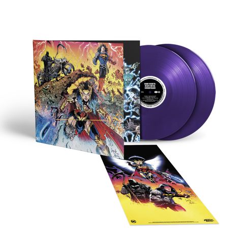 Filmmusik: Dark Nights: Death Metal Soundtrack (Limited Edition) (Purple Vinyl), 2 LPs