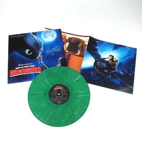 John Powell (geb. 1963): Filmmusik: How To Train Your Dragon (Green Splatter Vinyl), 2 LPs