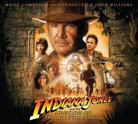 Filmmusik: Indiana Jones And The Kingdom Of The Crystal Skull (DT: Indiana Jones und das Königreich des Kristallschädels), CD