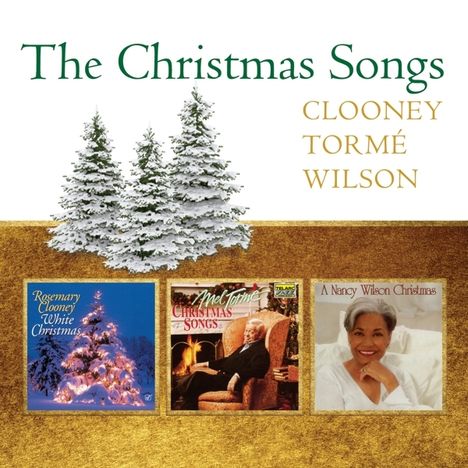 Rosemary Clooney, Nancy Wilson &amp; Mel Torme: The Christmas Songs, 3 CDs