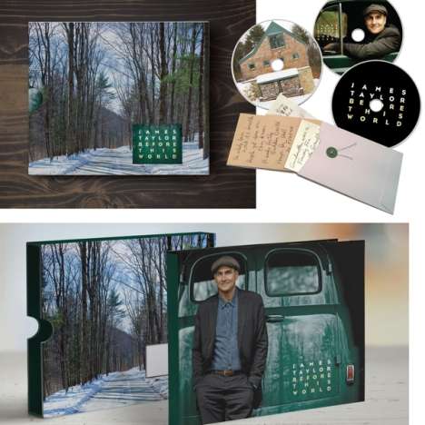 James Taylor: Before This World (Limited Super Deluxe Edition), 2 CDs, 1 DVD und 1 Buch