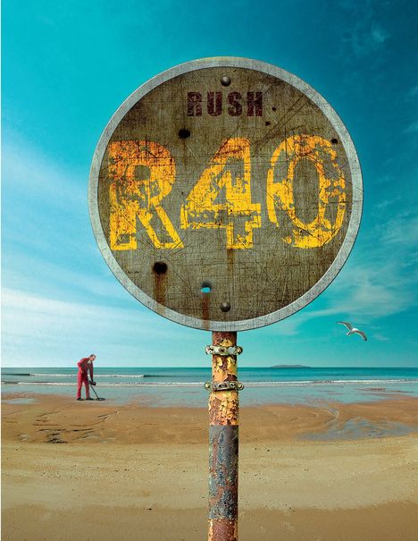 Rush: R40, 10 DVDs und 1 Buch