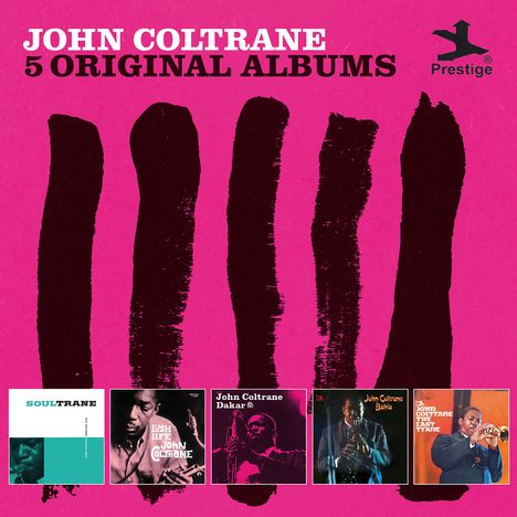 John Coltrane (1926-1967): 5 Original Albums, 5 CDs