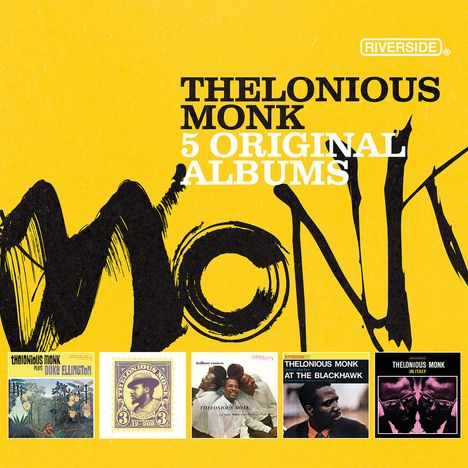 Thelonious Monk (1917-1982): 5 Original Albums, 5 CDs
