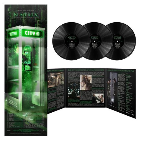 Filmmusik: The Matrix - The Complete Score (remastered) (Limited Edition), 3 LPs
