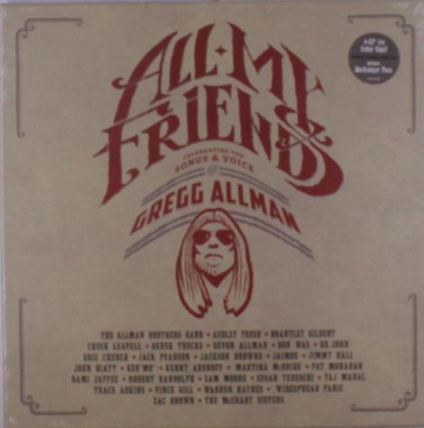 All My Friends: Celebrating Songs &amp; Voice Of Gregg Allman (Box Set) (Indie Exclusive Edition) (Colored Vinyl), 4 LPs