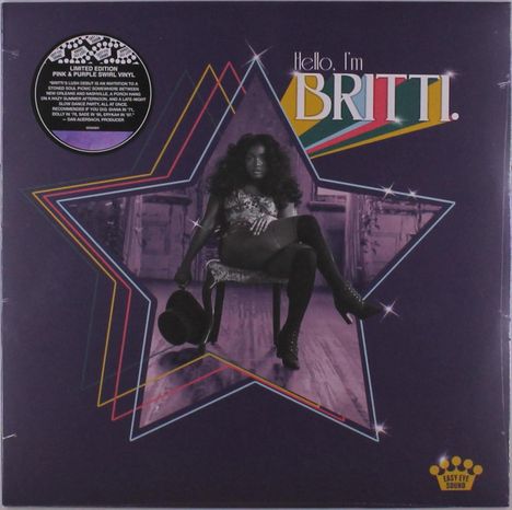 Britti: Hello, I'm Britti. (Limited Edition) (Pink &amp; Purple Swirl Vinyl), LP