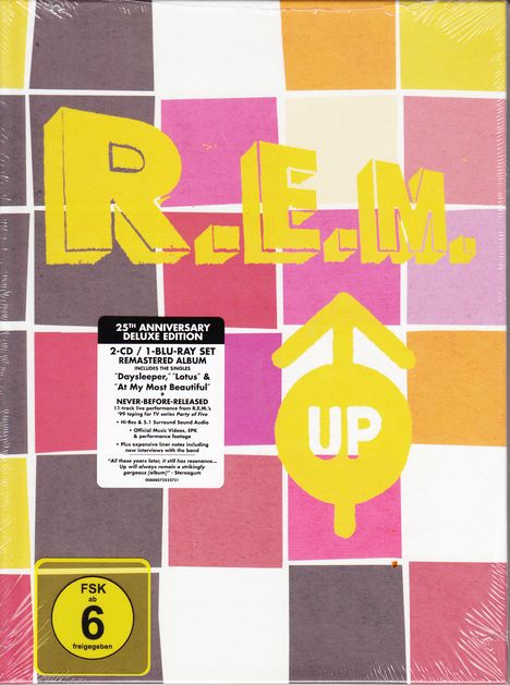 R.E.M.: Up (Limited 25th Anniversary Edition), 2 CDs und 1 Blu-ray Disc