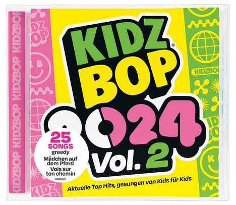 Kidz Bop Kids: Kidz Bop 2024 Vol. 2 (German Version), CD