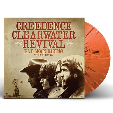 Creedence Clearwater Revival: Bad Moon Rising: The Collection (Orange Splatter Vinyl) (Limited Edition), LP