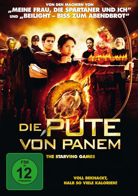 Die Pute von Panem - The Starving Games, DVD