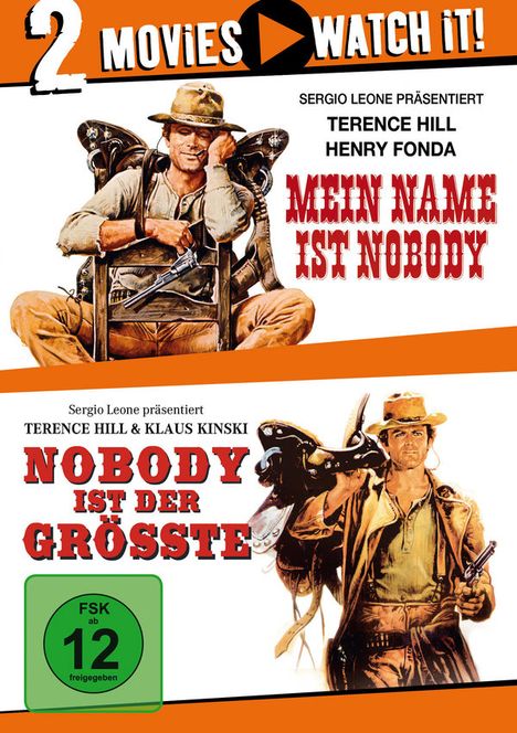 Mein Name ist Nobody / Nobody ist der Größte, 2 DVDs