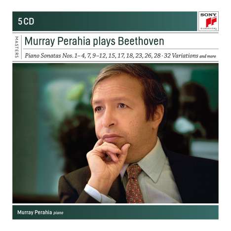 Murray Perahia plays Beethoven, 5 CDs