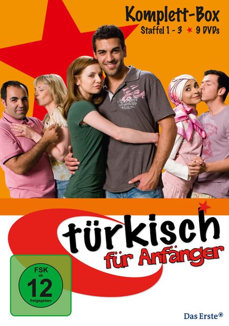 Türkisch für Anfänger (Komplette Serie), 9 DVDs