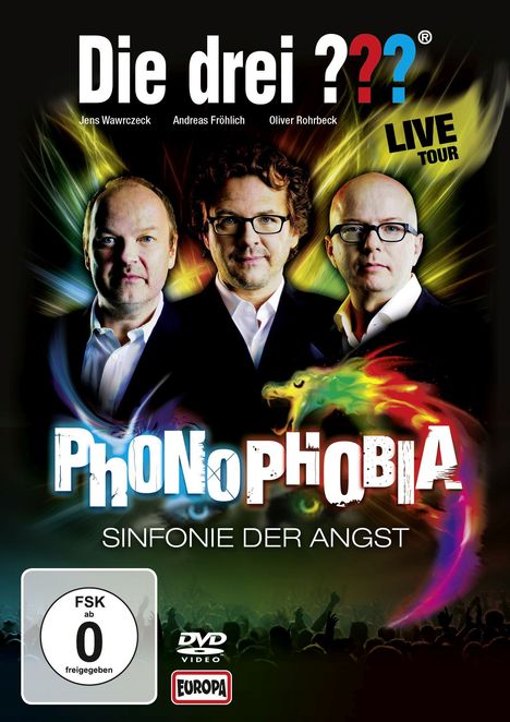 Die drei ??? - Phonophobia: Sinfonie der Angst (Live), DVD
