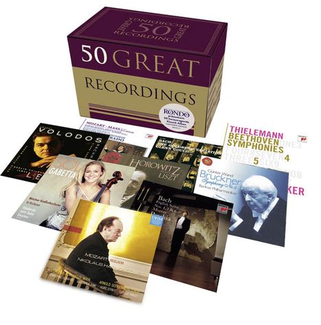 50 Great Recordings, 50 CDs