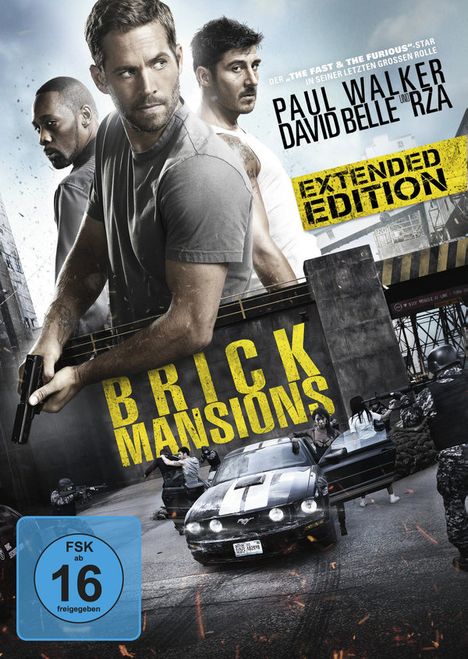 Brick Mansions, DVD