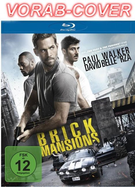 Brick Mansions (Blu-ray), Blu-ray Disc