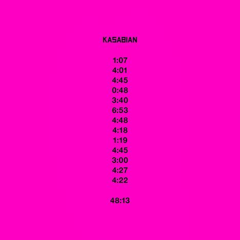 Kasabian: 48:13, CD