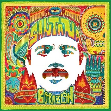 Santana: Corazon (Deluxe Edition) (CD + DVD), 1 CD und 1 DVD