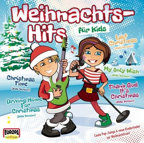 Weihnachts-Hits für Kids, CD