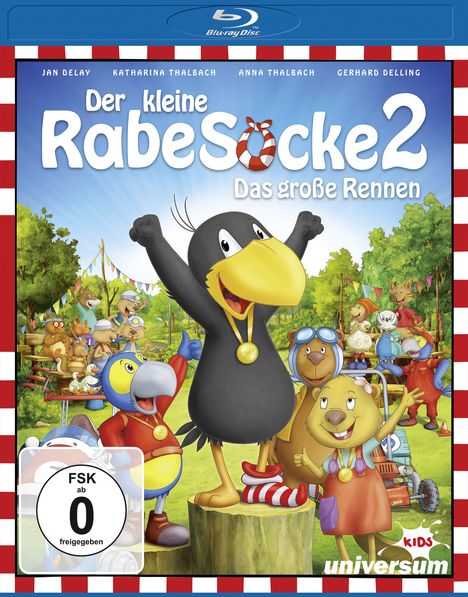 Der kleine Rabe Socke 2 - Das große Rennen (Blu-ray), Blu-ray Disc