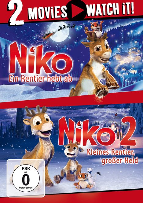 Niko 1 &amp; 2, 2 DVDs