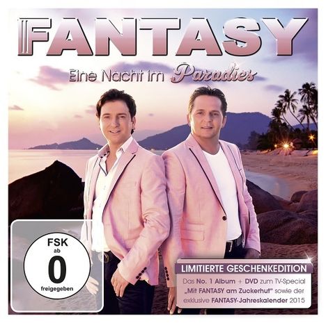 Fantasy: Eine Nacht im Paradies (CD + DVD) (Limitierte Geschenkedition), 1 CD und 1 DVD