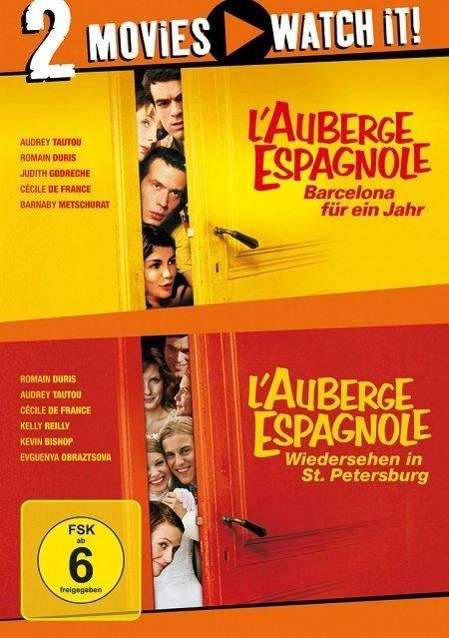 L'auberge Espagnole 1 &amp; 2, 2 DVDs